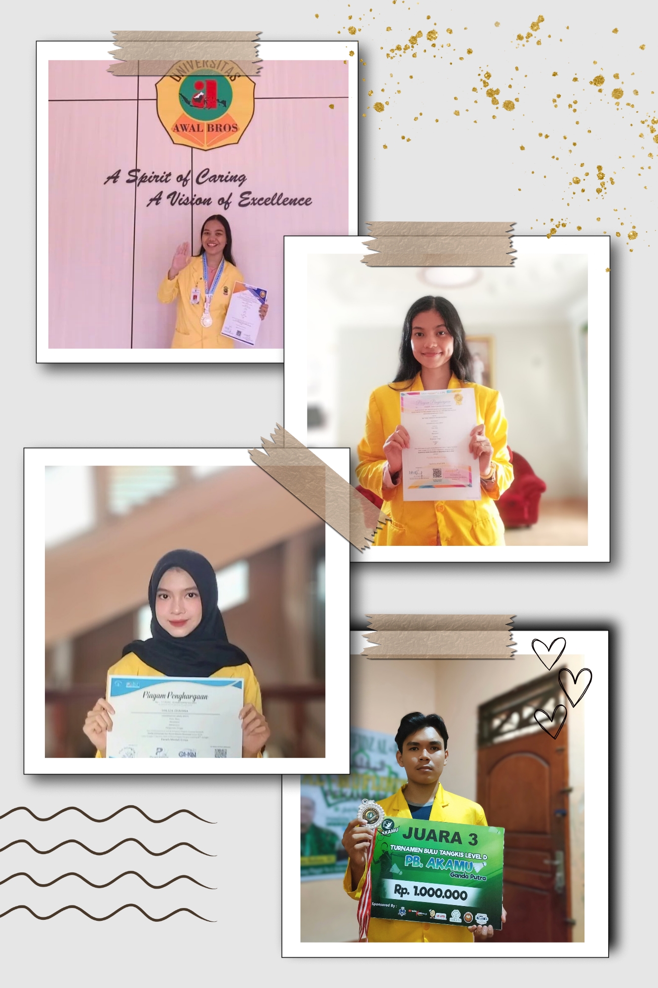Gemilang Prestasi Mahasiswa/i Akuntansi Universitas Awal Bros