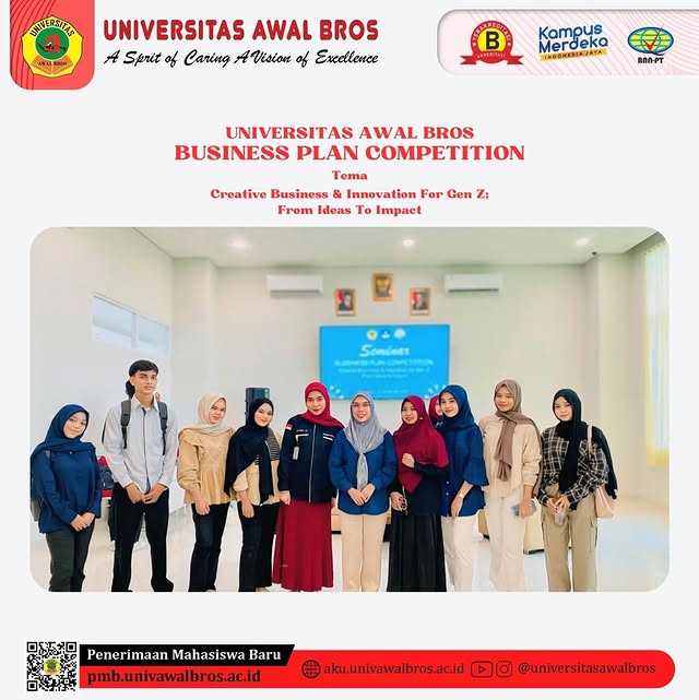 Mahasiswa Prodi Akuntansi Universitas Awal Bros Ikuti Business Plan Competition