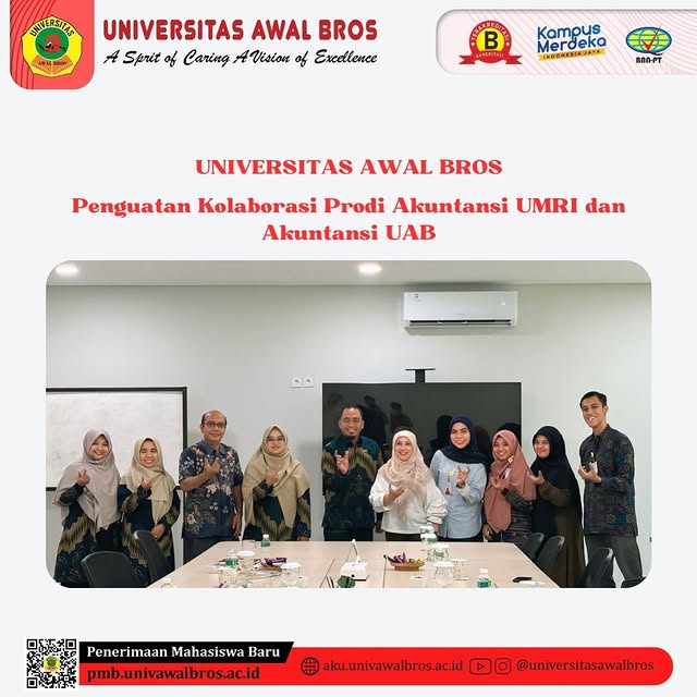 Prodi Akuntansi UAB dan UMRI Perkuat Kolaborasi Akademik dan Tridharma Perguruan Tinggi